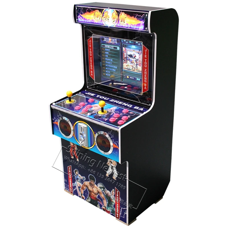 NYST Mini Amusement Equipment Coin Operated Kids Video Street Fighter Games Arcade Game Machine For Shopping Malls
NYST Mini Amusement Equipment Coin Operated Kids Video Street Fighter Games Arcade Game Machine For Shopping Malls