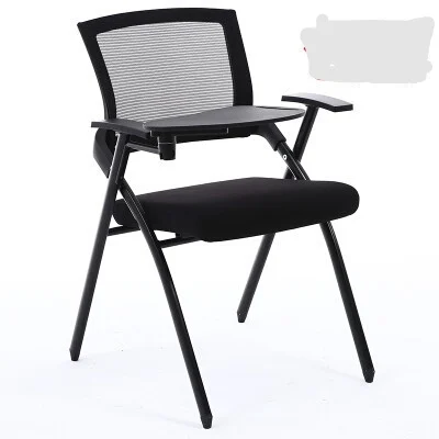 Conference Chair Office Furniture folding chairs conference sillas plegables Mesh Training chair with writing board new | Мебель