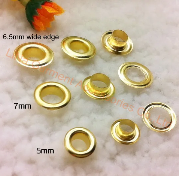 Gold color 5mm Eyelets for Apparel and Scrapbook brass metal eyelets for garment bags wallet etc accessories free shipping
Gold color 5mm Eyelets for Apparel and Scrapbook brass metal eyelets for garment bags wallet etc accessories free shipping