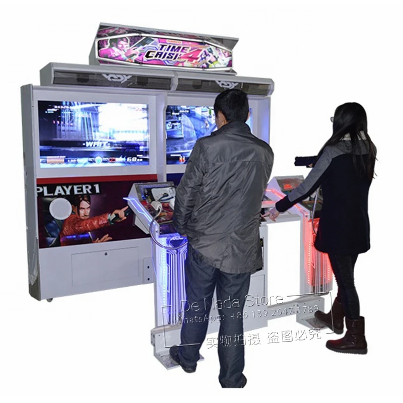 Adults Love Play Time Crisis Amusement Coin Operated Simulator Gun Shooting Video Arcade Game Machine For Game Center
Adults Love Play Time Crisis Amusement Coin Operated Simulator Gun Shooting Video Arcade Game Machine For Game Center