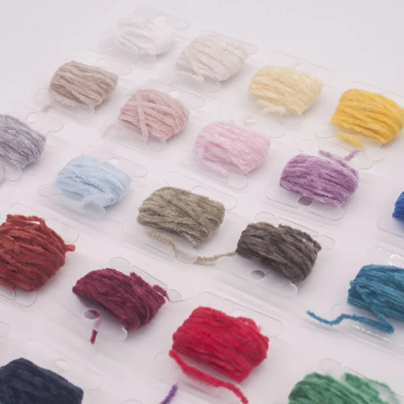 2019 New Arrival Rushed Bookmark Gauze French Embroidery Accessories Material Chenille Yarn Line Solid Color 24 Colors
2019 New Arrival Rushed Bookmark Gauze French Embroidery Accessories Material Chenille Yarn Line Solid Color 24 Colors