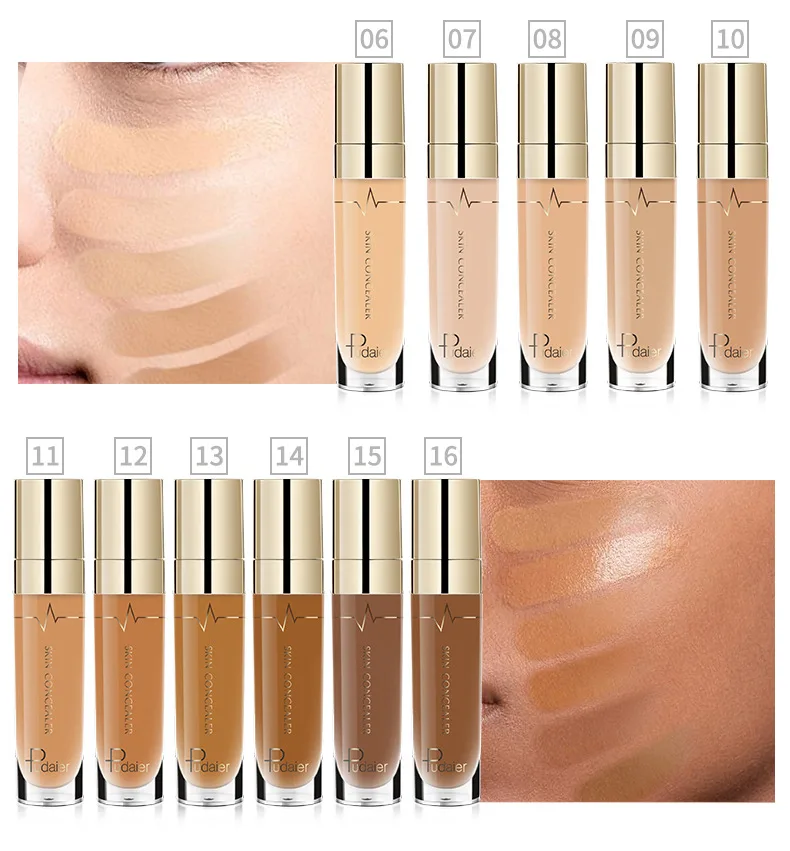 2018 Pro Foundation Cosmetic Light Concealer Cream Contour Visage Oil Control Pores Cover Foundation Black Skin Makeup Corrector
2018 Pro Foundation Cosmetic Light Concealer Cream Contour Visage Oil Control Pores Cover Foundation Black Skin Makeup Corrector