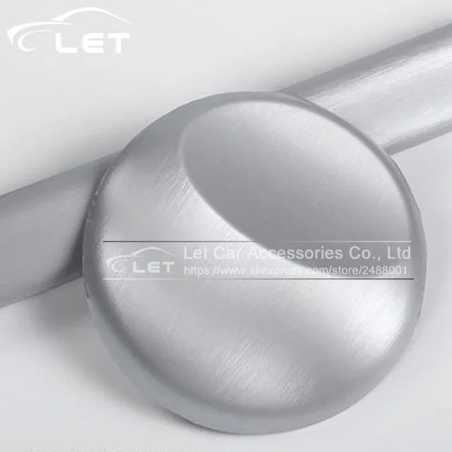 car styling Silver Metallic Brushed Aluminum Vinyl matt brushed car Wrap Film car sticker decal With Bubble Free Air Release
car styling Silver Metallic Brushed Aluminum Vinyl matt brushed car Wrap Film car sticker decal With Bubble Free Air Release