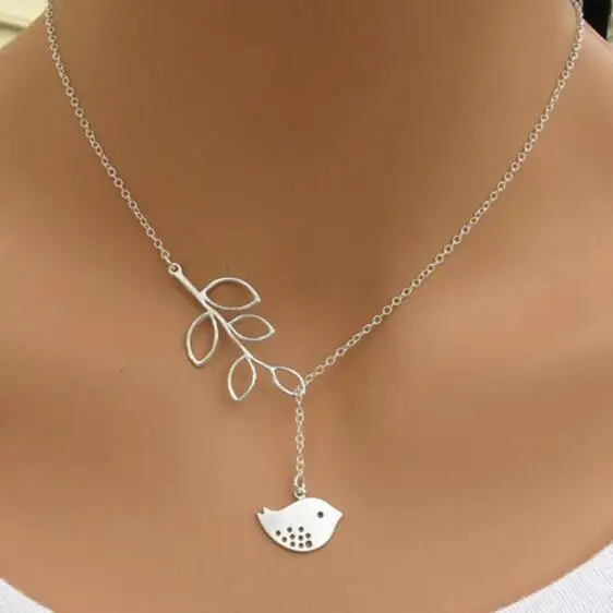 N402 2018 hot sale New Fashion Simple leaf leaves small bird Pendant short Chokers necklace bird necklace Jewelry Wholesale
N402 2018 hot sale New Fashion Simple leaf leaves small bird Pendant short Chokers necklace bird necklace Jewelry Wholesale