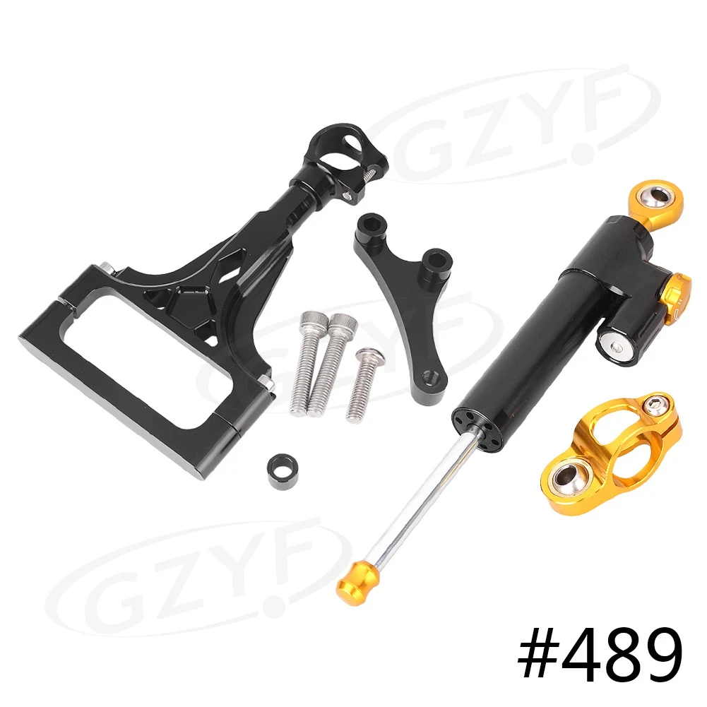 Motorcycle Steering Damper Stabilizer Satety Control w/ Bracket Tools for Kawasaki Z1000 Z750 2003 2004 2005 2006 2007 2008 2009
Motorcycle Steering Damper Stabilizer Satety Control w/ Bracket Tools for Kawasaki Z1000 Z750 2003 2004 2005 2006 2007 2008 2009