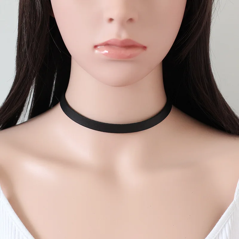 Fashion Accessories Black Leather Short Design Gothic Chokers Necklaces Chocker collares mujer collier ras du cou bijoux femme
Fashion Accessories Black Leather Short Design Gothic Chokers Necklaces Chocker collares mujer collier ras du cou bijoux femme