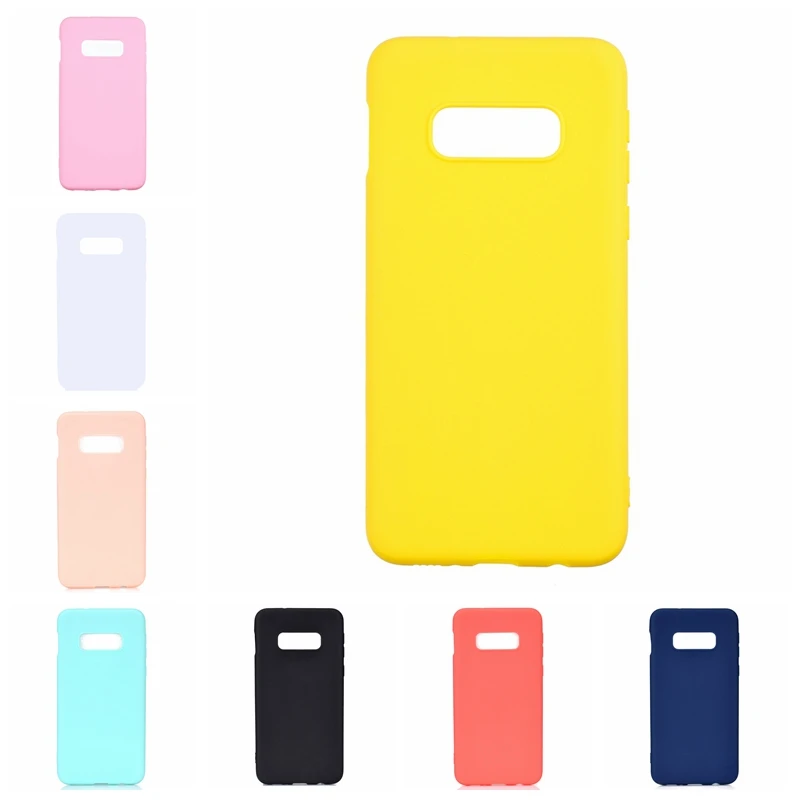 Candy Color Phone Case For Coque Samsung Galaxy S10e Soft Silicon TPU Back Cover For Etui Samsung S10e S 10e e10S Back Cover
Candy Color Phone Case For Coque Samsung Galaxy S10e Soft Silicon TPU Back Cover For Etui Samsung S10e S 10e e10S Back Cover
