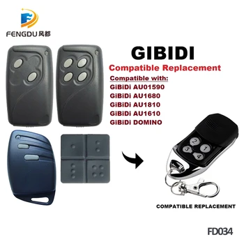 GiBiDi AU01590 / AU1680 / AU1810 / AU1610 / DOMINO compatible remote control, 4-channel 433,92Mhz Garage door remote control
GiBiDi AU01590 / AU1680 / AU1810 / AU1610 / DOMINO compatible remote control, 4-channel 433,92Mhz Garage door remote control