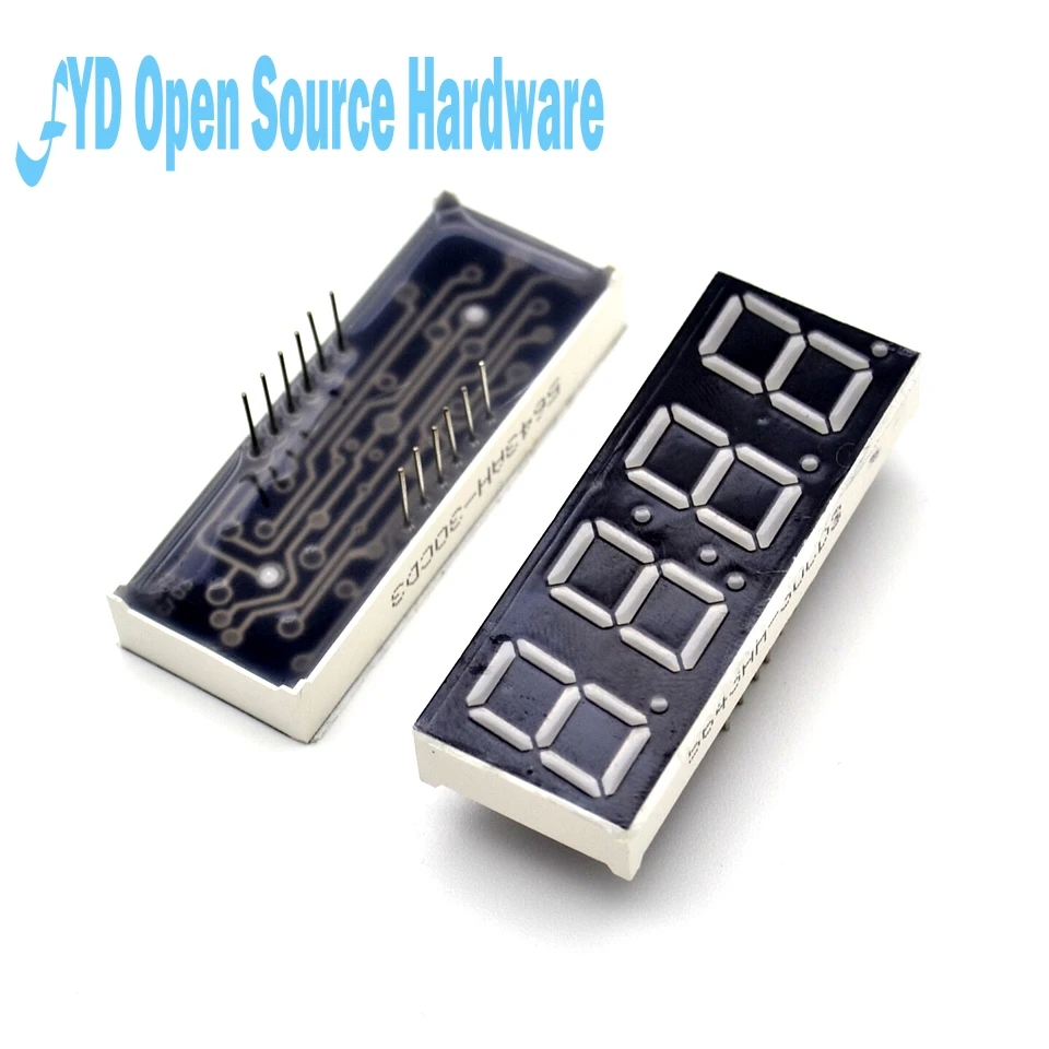 50pcs Common Cathode 4bit 4 bit Digital Tube 0.56 inch Red LED With Clock Digit 7 Segment (CLOCK)
50pcs Common Cathode 4bit 4 bit Digital Tube 0.56 inch Red LED With Clock Digit 7 Segment (CLOCK)