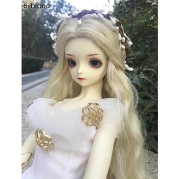 Bybrana Free Delivery 1/3 1/4 1/6 1/8 BJD SD Wigs Long Curly Gold High Temperature Fiber hair for Dolls
Bybrana Free Delivery 1/3 1/4 1/6 1/8 BJD SD Wigs Long Curly Gold High Temperature Fiber hair for Dolls
