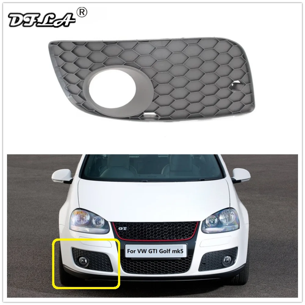 Right Side For VW Golf 5 MK5 GTI 2004 2005 2006 2007 2008 2009 Car-Styling Front Fog Lamp Light Grille Cover
Right Side For VW Golf 5 MK5 GTI 2004 2005 2006 2007 2008 2009 Car-Styling Front Fog Lamp Light Grille Cover