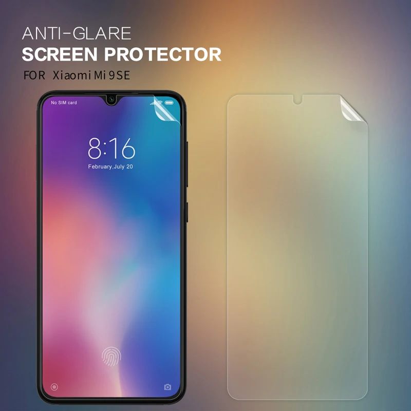 Screen Protector for Xiaomi Mi 9 Mi9 SE Nillkin Clear / Matte Soft Plastic Film for Xiaomi Mi 9
Screen Protector for Xiaomi Mi 9 Mi9 SE Nillkin Clear / Matte Soft Plastic Film for Xiaomi Mi 9
