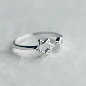 Wholesale- Star of David Magen Hebrew Shield Open Adjustable 925 Silver Ring | Jewish Star Symbol Sterling-Silver-Jewelry Gift
Wholesale- Star of David Magen Hebrew Shield Open Adjustable 925 Silver Ring | Jewish Star Symbol Sterling-Silver-Jewelry Gift