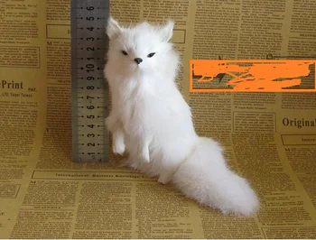 15x14cm raise-up legs white fox model toy ,polyethylene resin handicraft, home decoration gift a2499 
15x14cm raise-up legs white fox model toy ,polyethylene resin handicraft, home decoration gift a2499