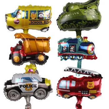 10pc Cartoon Mini Car Balloons Fire Truck Car Train Foil Balloon Ambulance Globos Children Gifts Birthday Party Decor Kids balls
10pc Cartoon Mini Car Balloons Fire Truck Car Train Foil Balloon Ambulance Globos Children Gifts Birthday Party Decor Kids balls