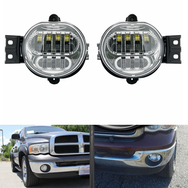 For 2002-2008 DODGE RAM 1500 2500/3500 Pickup Halo Projector Bumper Lamp Fog Light Kit for Dodge Durango New Body Style models
For 2002-2008 DODGE RAM 1500 2500/3500 Pickup Halo Projector Bumper Lamp Fog Light Kit for Dodge Durango New Body Style models