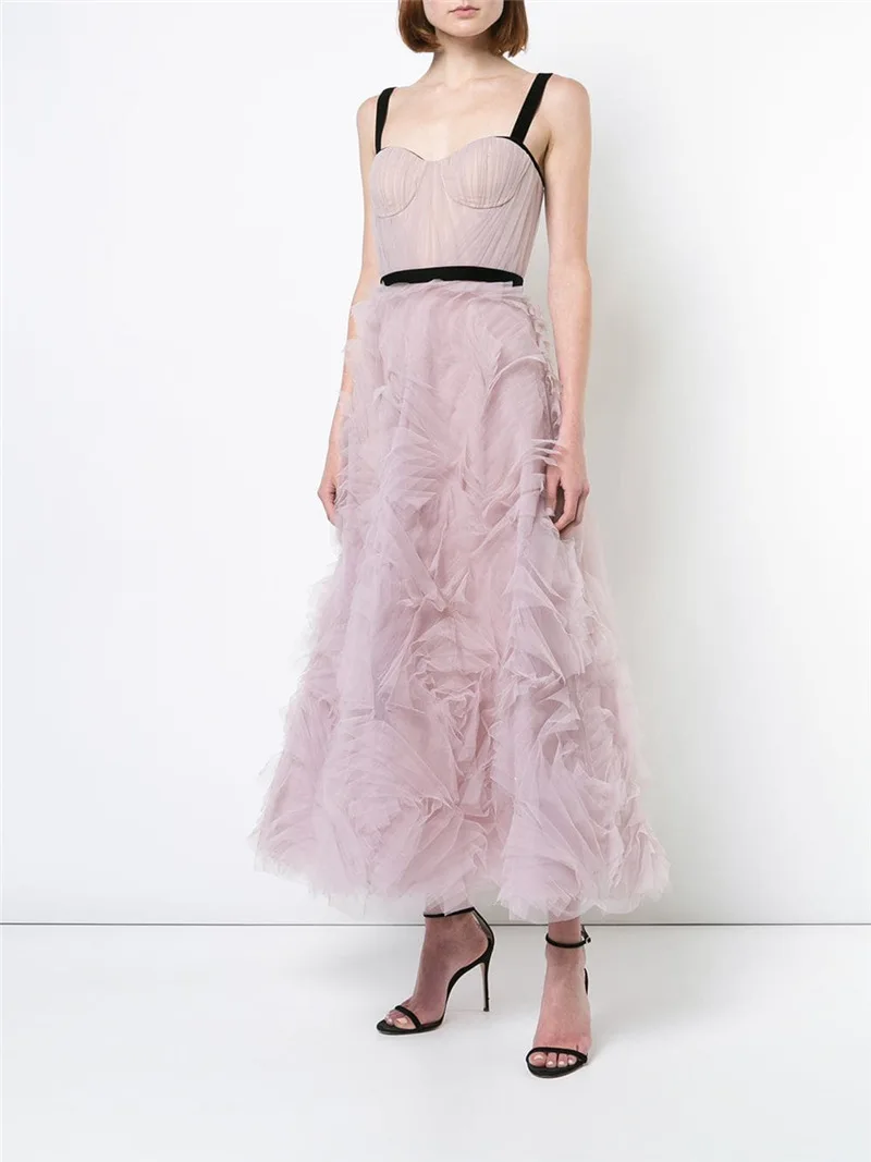 High-End Custom 2019 Lilac Powder Purple Sling Texture Gauze Goddess Dress Women Slash Neck Spaghetti Strap 
High-End Custom 2019 Lilac Powder Purple Sling Texture Gauze Goddess Dress Women Slash Neck Spaghetti Strap