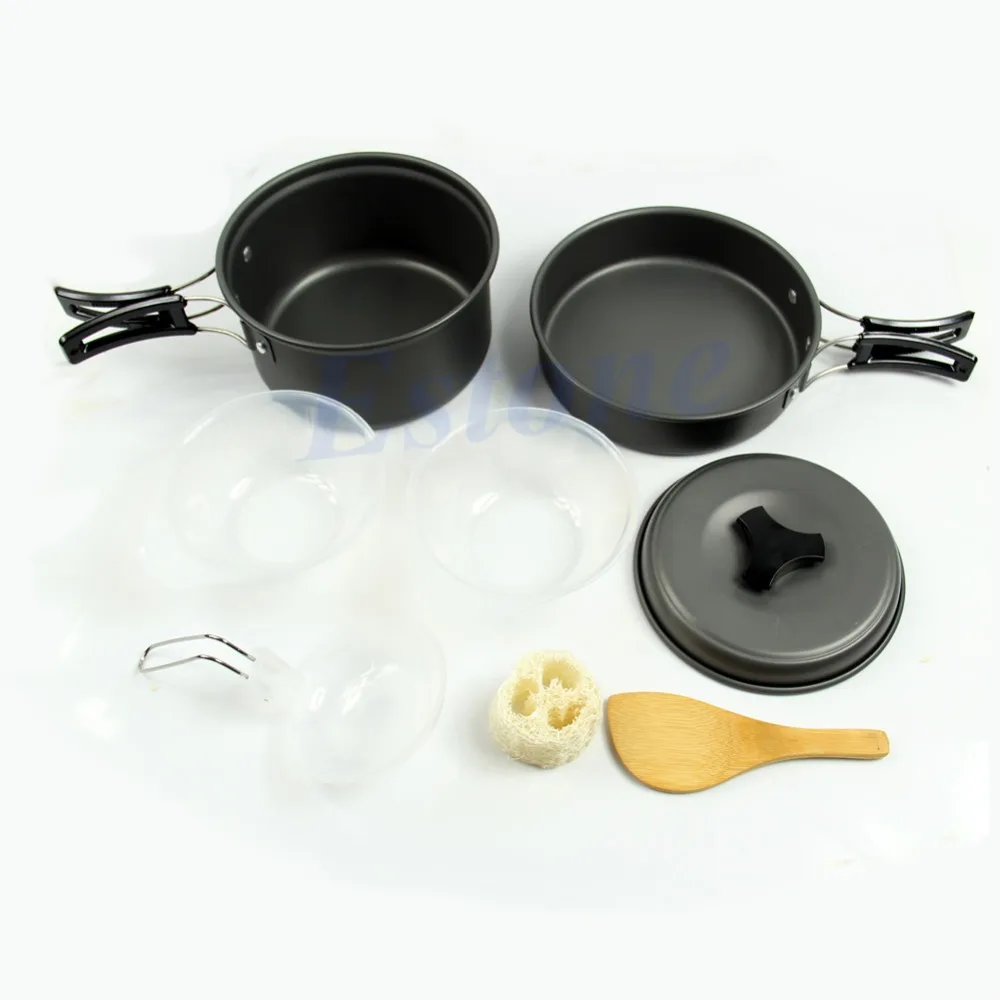 8 pcs CS Outdoor Portable tableware set Non-stick Pots Pans Bowls Cooking Picnic Set for hiking camping travel survival barbecue
8 pcs CS Outdoor Portable tableware set Non-stick Pots Pans Bowls Cooking Picnic Set for hiking camping travel survival barbecue