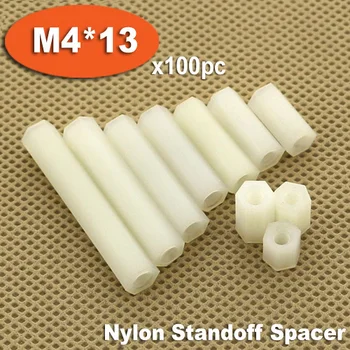 100pcs M4 x 13mm White Plastic Nylon Hexagon Hex Female Thread Nuts Standoff Spacer Pillars
100pcs M4 x 13mm White Plastic Nylon Hexagon Hex Female Thread Nuts Standoff Spacer Pillars