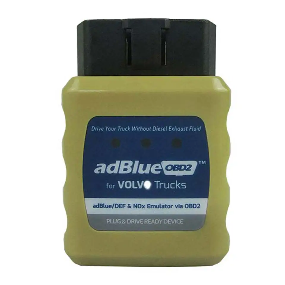 AdblueOBD2 Emulator diagnostic tool Adblue obd2 For V-OLVO Trucks OBD2 ODBII Adblueobd2 Plug & Drive Ready Device for Trucks
AdblueOBD2 Emulator diagnostic tool Adblue obd2 For V-OLVO Trucks OBD2 ODBII Adblueobd2 Plug & Drive Ready Device for Trucks