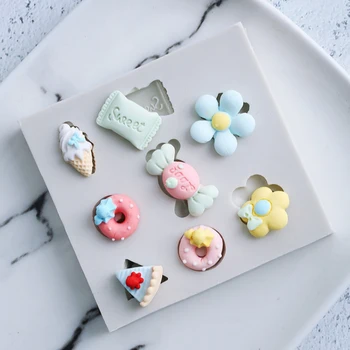 Cartoon Candy & Flower Silicone Mold Fondant Mould Cake Decorating Tool Chocolate, Gumpaste Mold, Sugarcraft ,Kitchen Gadgets
Cartoon Candy & Flower Silicone Mold Fondant Mould Cake Decorating Tool Chocolate, Gumpaste Mold, Sugarcraft ,Kitchen Gadgets