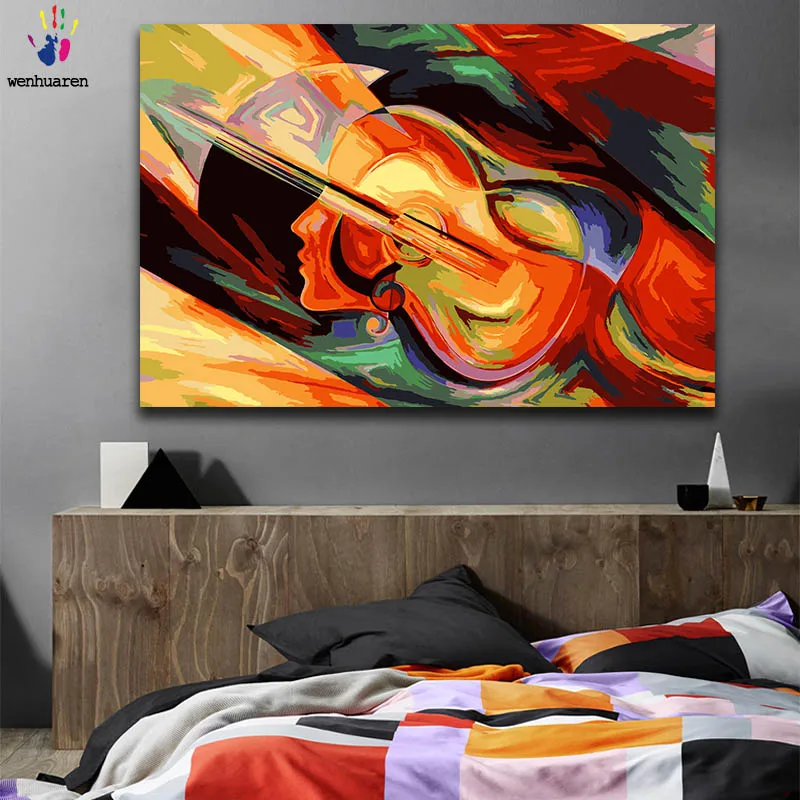 DIY colorings pictures by numbers with colors abstract guitar violin picture drawing painting by numbers framed Home
DIY colorings pictures by numbers with colors abstract guitar violin picture drawing painting by numbers framed Home