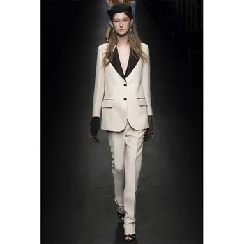 Custom ladies temperament single-breasted suit two-piece suit (jacket + pants) ladies business fashion official business wear
Custom ladies temperament single-breasted suit two-piece suit (jacket + pants) ladies business fashion official business wear