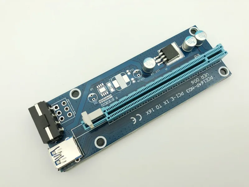 Карта расширения USB 3.0 PCI E 1X 4x 8x 16x|card sata|sata 15pin4pin power cable |