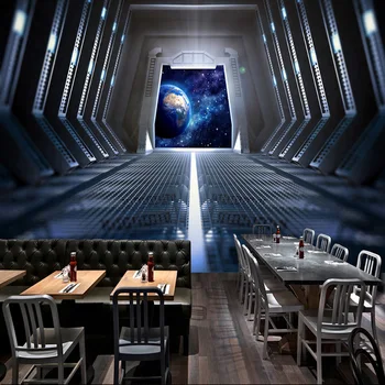 Custom Photo Wallpaper 3D Stereo Personality Space Capsule Bar KTV Restaurant Cafe Backdrop Mural Modern Fashion Creative Fresco
Custom Photo Wallpaper 3D Stereo Personality Space Capsule Bar KTV Restaurant Cafe Backdrop Mural Modern Fashion Creative Fresco