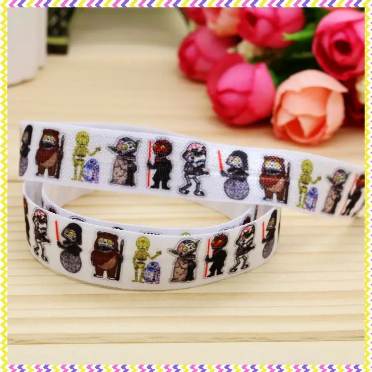 5/8 inch Free shipping Elastic FOE star war printed headband headwear diy hair band wholesale OEM H4376
5/8 inch Free shipping Elastic FOE star war printed headband headwear diy hair band wholesale OEM H4376