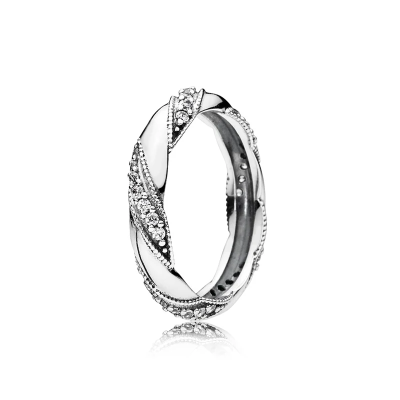 Hot Sale 925 Sterling Silver Ribbon Of Love Clear CZ, Twist Of Fate Stackable Rings for Women Jewelry Anniversary Ring
Hot Sale 925 Sterling Silver Ribbon Of Love Clear CZ, Twist Of Fate Stackable Rings for Women Jewelry Anniversary Ring