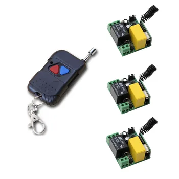Smart Home AC 220V 1CH Remote Switch Lamp Ceiling Light LED Bulb Wireless Remote Control Switch 433/315 MHZ RF Receivers Board*3
Smart Home AC 220V 1CH Remote Switch Lamp Ceiling Light LED Bulb Wireless Remote Control Switch 433/315 MHZ RF Receivers Board*3