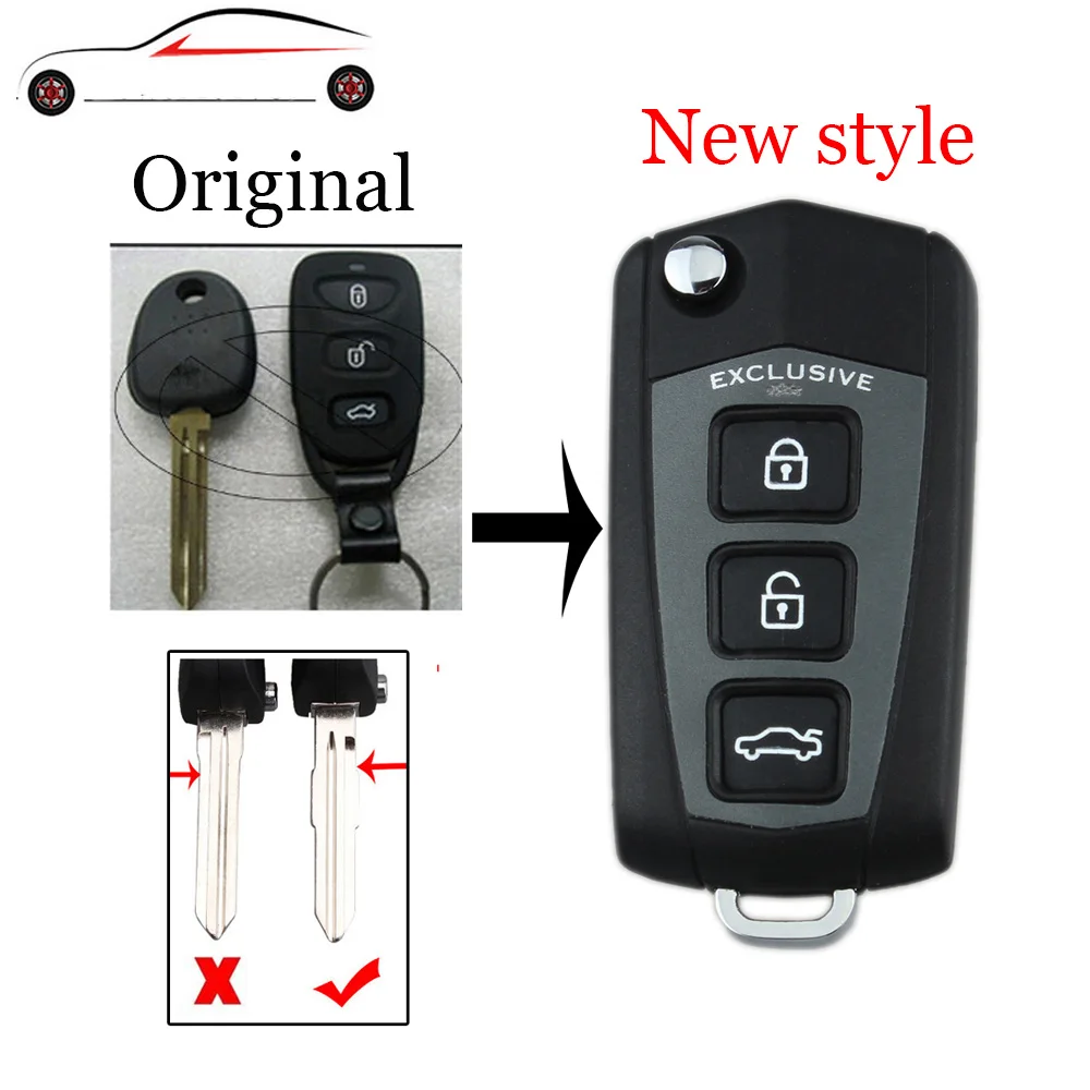GORBIN New style Flip Remote Car key shell For HYUNDAI Left Blade For HYUNDAI Sonata Genesis Coupe Remote Fob SV with Sticker
GORBIN New style Flip Remote Car key shell For HYUNDAI Left Blade For HYUNDAI Sonata Genesis Coupe Remote Fob SV with Sticker