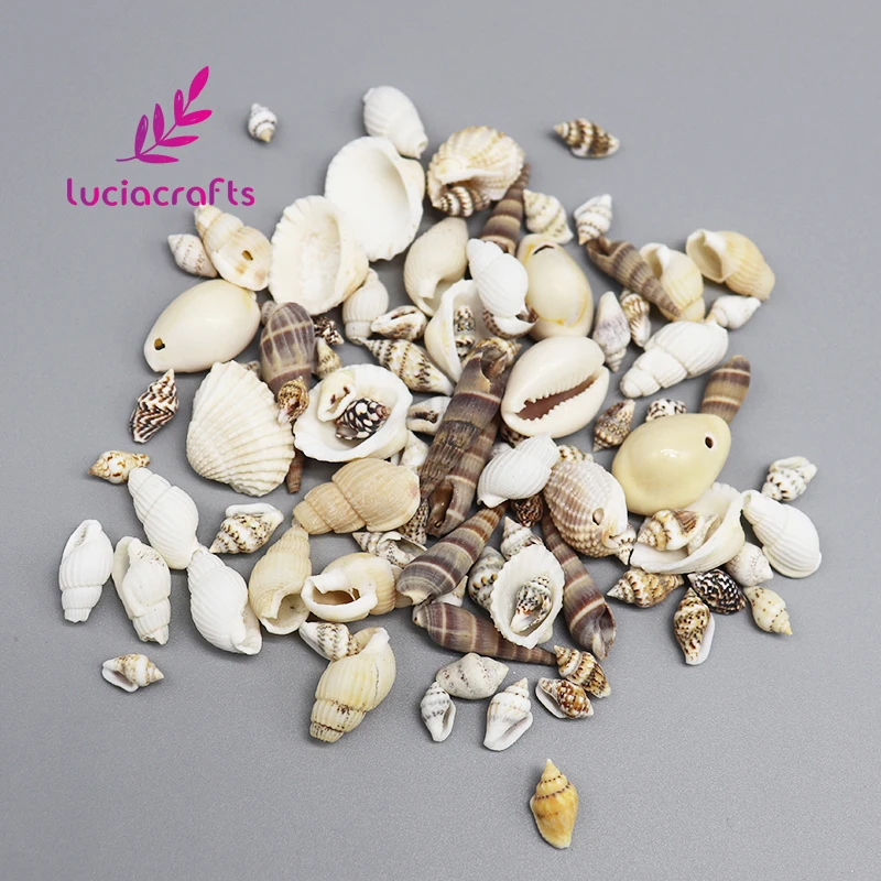 Lucia crafts 50g (about 80pcs) Multi Size Natural Beach Fashion Seashells Loose Beads DIY Handcrafts Decoration E1012
Lucia crafts 50g (about 80pcs) Multi Size Natural Beach Fashion Seashells Loose Beads DIY Handcrafts Decoration E1012