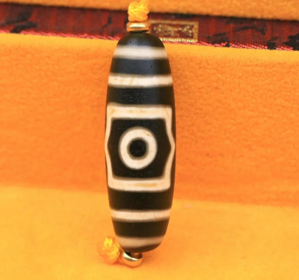 Collectible Treasure UniqueMagic Power Tibetan Old Oily 3 eye 3 gods totem dZi Bead Amulet Talisman From LKbrother Sauces
Collectible Treasure UniqueMagic Power Tibetan Old Oily 3 eye 3 gods totem dZi Bead Amulet Talisman From LKbrother Sauces