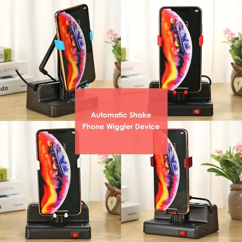 Phone Swing Automatic Shake Motion Brush Step Safety Wiggler with USB Cable for WeChat Motion Number of Brush Steps Set
Phone Swing Automatic Shake Motion Brush Step Safety Wiggler with USB Cable for WeChat Motion Number of Brush Steps Set