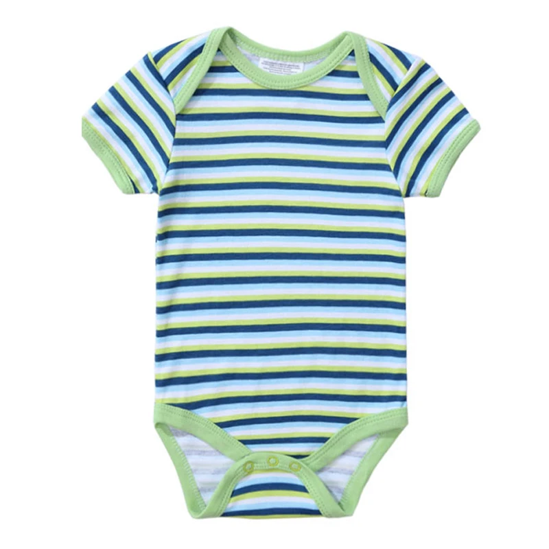 2018 Newly Baby Bodysuits 100% Cotton Infant Body Short Sleeve Clothing Jumpsuit Cartoon Animal Printed Baby Boy Girl Bodysuits (9)