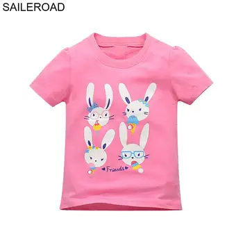SAILEROAD 1-7Years Animal Rabbit Print Baby Girls Shorts T Shirt for Summer Children Kids Girl's Love Clothing for Boys Clothes
SAILEROAD 1-7Years Animal Rabbit Print Baby Girls Shorts T Shirt for Summer Children Kids Girl's Love Clothing for Boys Clothes