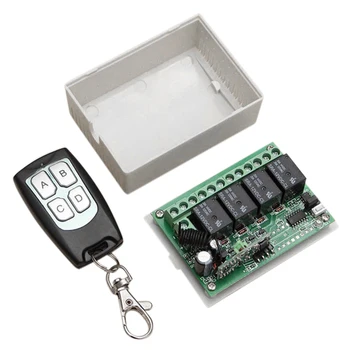 12V 200m 433MHZ Wireless Gate Door Remote Control Switch with Receiver Transmitter Opener
12V 200m 433MHZ Wireless Gate Door Remote Control Switch with Receiver Transmitter Opener