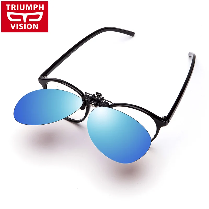 TRIUMPH VISION Driving Clip on Sunglasses For Myopia Rimless Clip Sun Glasses For Men Polarized Lenses Optical Eyeglasses Frame
TRIUMPH VISION Driving Clip on Sunglasses For Myopia Rimless Clip Sun Glasses For Men Polarized Lenses Optical Eyeglasses Frame