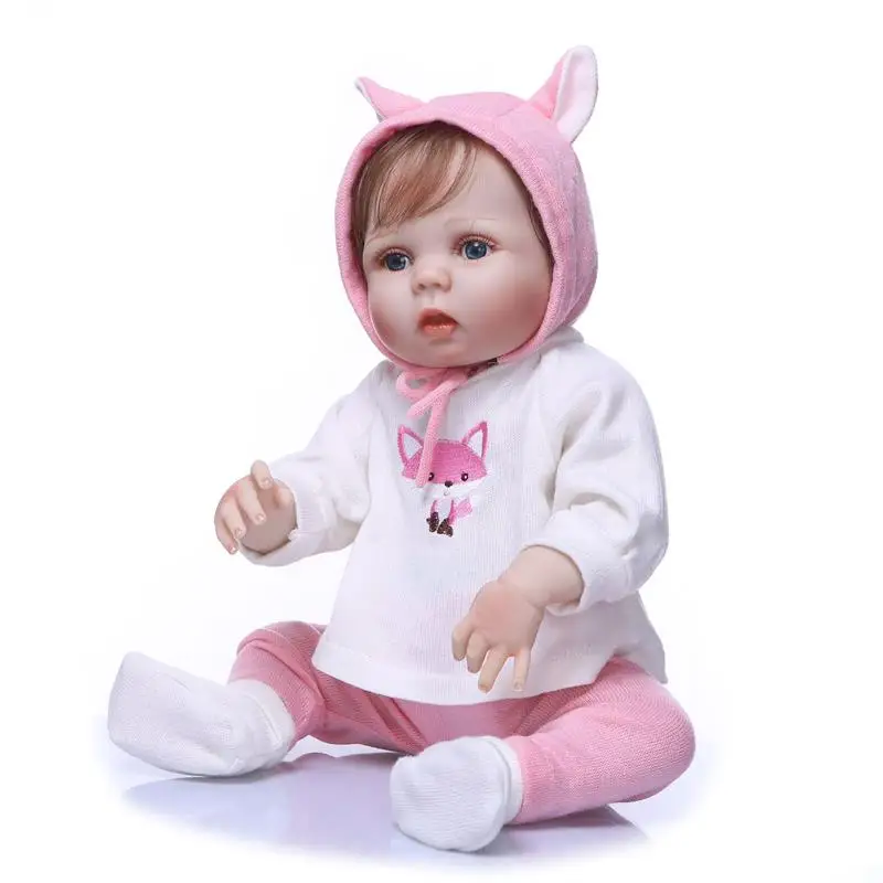 55CM full silicone handmade adorable reborn dolls and Dolls Accessories reative birthday gifts playmate gifts photography props
55CM full silicone handmade adorable reborn dolls and Dolls Accessories reative birthday gifts playmate gifts photography props