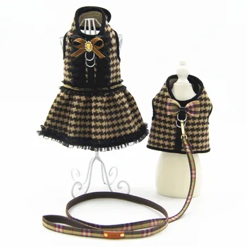 Plaid Dog Princess Tutu Dress Skirt Warm Fleece Dog Lover Clothes small Pet Cat dog Harness vest and Leash dog Collar Leads
Plaid Dog Princess Tutu Dress Skirt Warm Fleece Dog Lover Clothes small Pet Cat dog Harness vest and Leash dog Collar Leads