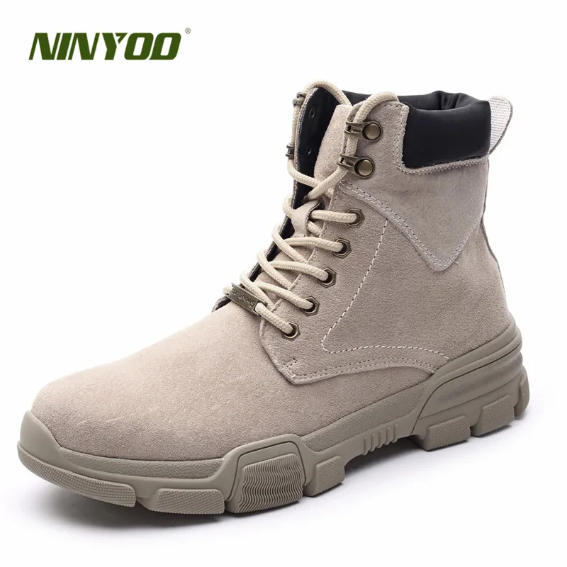 NINYOO New Autumn Winter Boots Men Genuine Leather Ankle Shoes Western Martens Waterproof Outdoor Military Boots Big Size 45 46
NINYOO New Autumn Winter Boots Men Genuine Leather Ankle Shoes Western Martens Waterproof Outdoor Military Boots Big Size 45 46