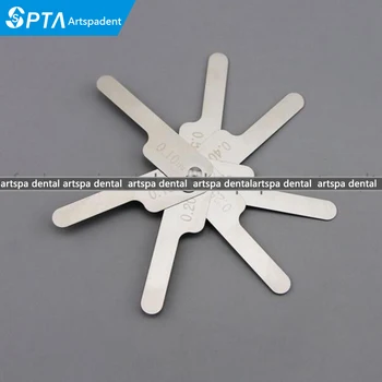 Dental Interproximal Reduction (IPR) Gauge Measure Tooth Gap Stainless Steel Reciprocating IPR System
Dental Interproximal Reduction (IPR) Gauge Measure Tooth Gap Stainless Steel Reciprocating IPR System