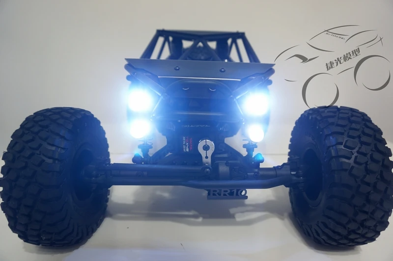 Front Led Frame Bar & Lights (4) Lamp For Axial AX90048 bomber RR10 1/10 SCX10 Rock Cralwer Truck RC
Front Led Frame Bar & Lights (4) Lamp For Axial AX90048 bomber RR10 1/10 SCX10 Rock Cralwer Truck RC