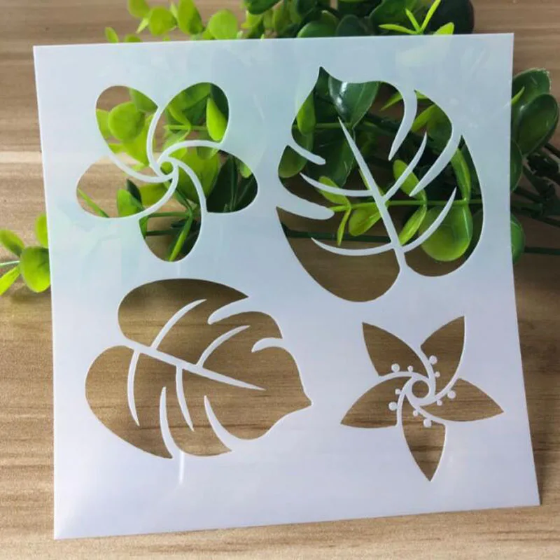 Flower See Leaf Openwork Painting Template Embossing DIY Bullet Journal Accessories Sjablonen For Scrapbooking Stencil Reusable
Flower See Leaf Openwork Painting Template Embossing DIY Bullet Journal Accessories Sjablonen For Scrapbooking Stencil Reusable