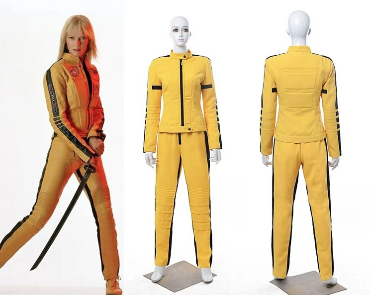 New Arrival Kill Bill The Bride Cosplay Costume Uniform Yellow Fight Suit Jacket
New Arrival Kill Bill The Bride Cosplay Costume Uniform Yellow Fight Suit Jacket
