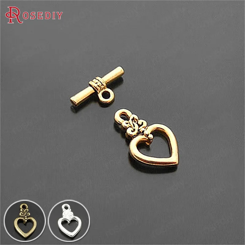 20Sets Heart:17x13MM Antique Gold Color Zinc Alloy Heart Shape O Toggle Clasps Bracelets Clasps Diy Jewelry Findings Accessories
20Sets Heart:17x13MM Antique Gold Color Zinc Alloy Heart Shape O Toggle Clasps Bracelets Clasps Diy Jewelry Findings Accessories