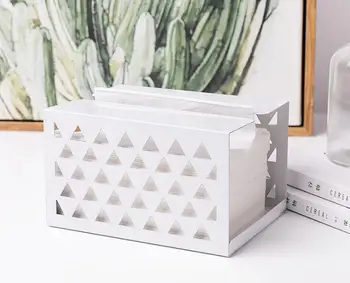 1PC Nordic Geometric Hollow Iron Art Tissue Box Toilet Paper Storage Boxes Holder Home Organizer Livingroom Bathroom JL 236
1PC Nordic Geometric Hollow Iron Art Tissue Box Toilet Paper Storage Boxes Holder Home Organizer Livingroom Bathroom JL 236