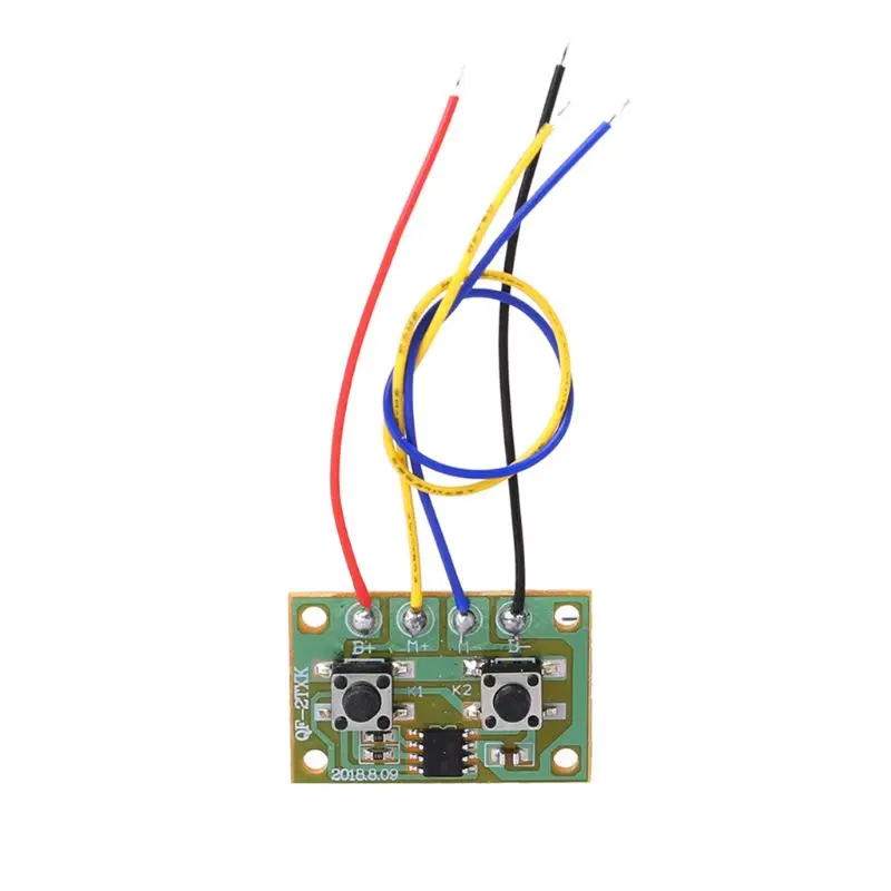 Two-way Electronic Remote Control Board Two-channel Wired 2CH Module for Motor Direction
Two-way Electronic Remote Control Board Two-channel Wired 2CH Module for Motor Direction